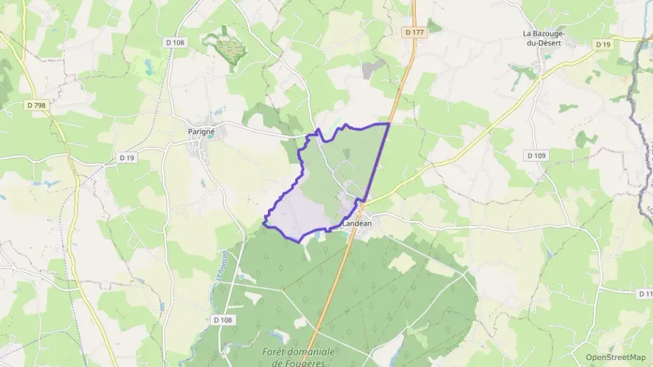 Maison 114 m² cinq pièces à vendre à Landéan Maison 114 m² cinq pièces à vendre à Landéan