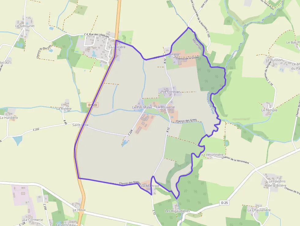 Maison 110 m² trois pièces à vendre à Mésanger