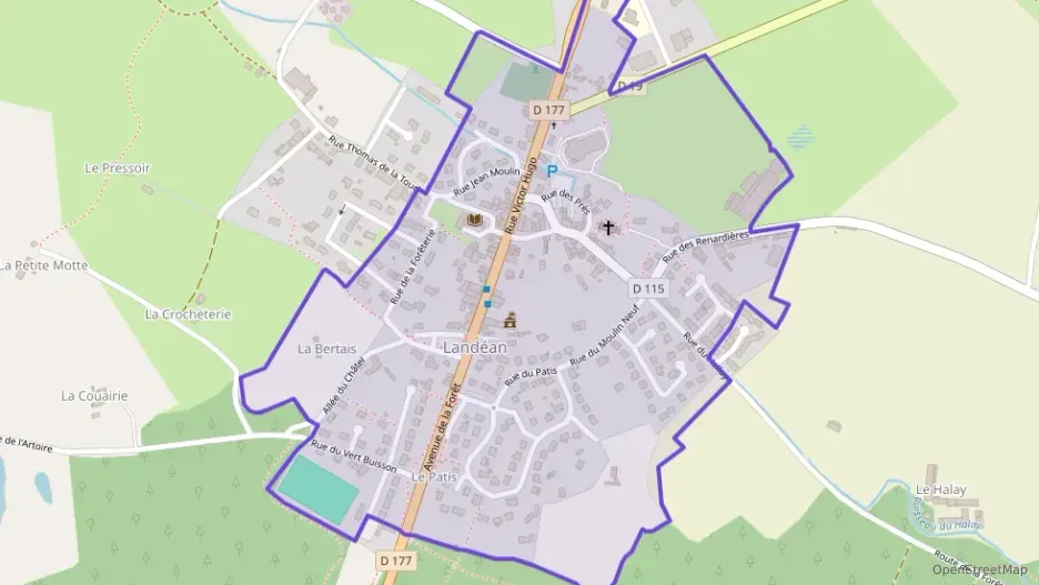 Maison 93 m² six pièces à vendre à Landéan