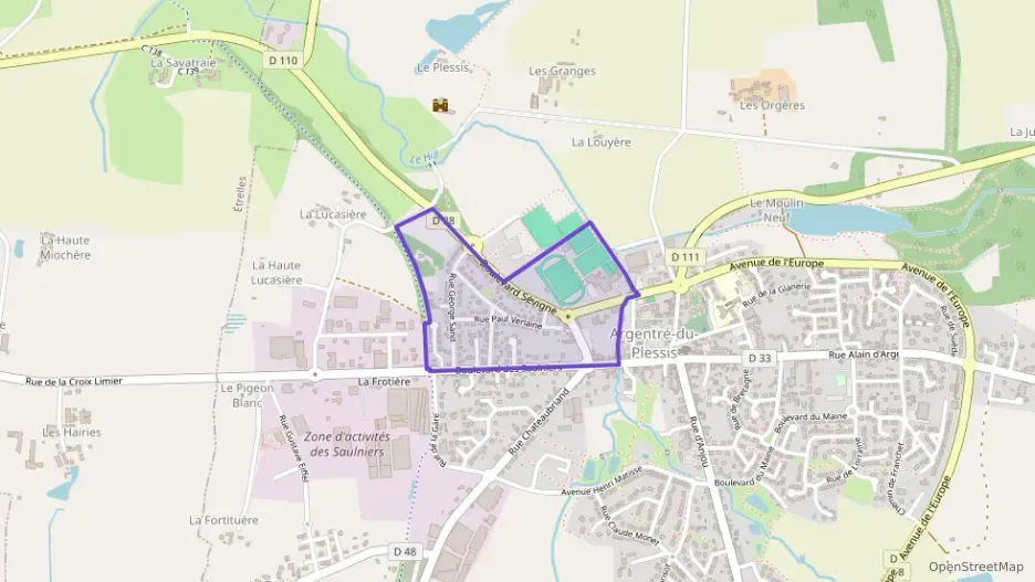 Maison 80 m² quatre pièces à vendre à Argentré-du-Plessis