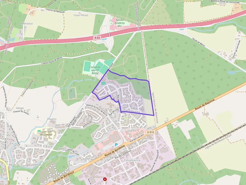 Maison 95 m² quatre pièces à vendre à Saint-Vincent-de-Tyrosse