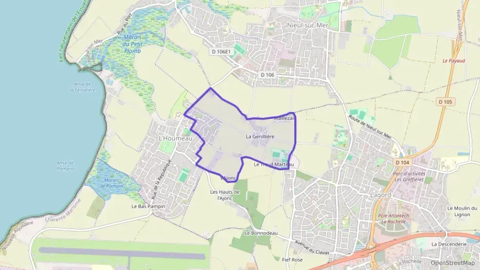 Maison 97 m² quatre pièces à vendre à L`Houmeau