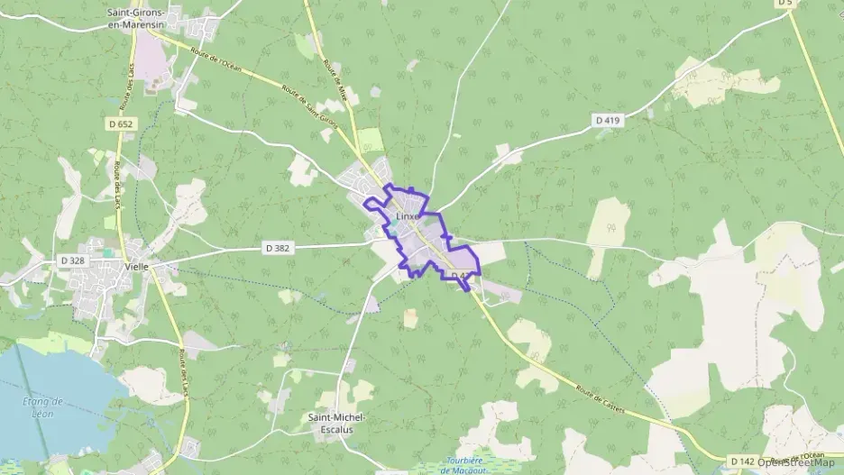 Maison 98 m² quatre pièces à vendre à Linxe