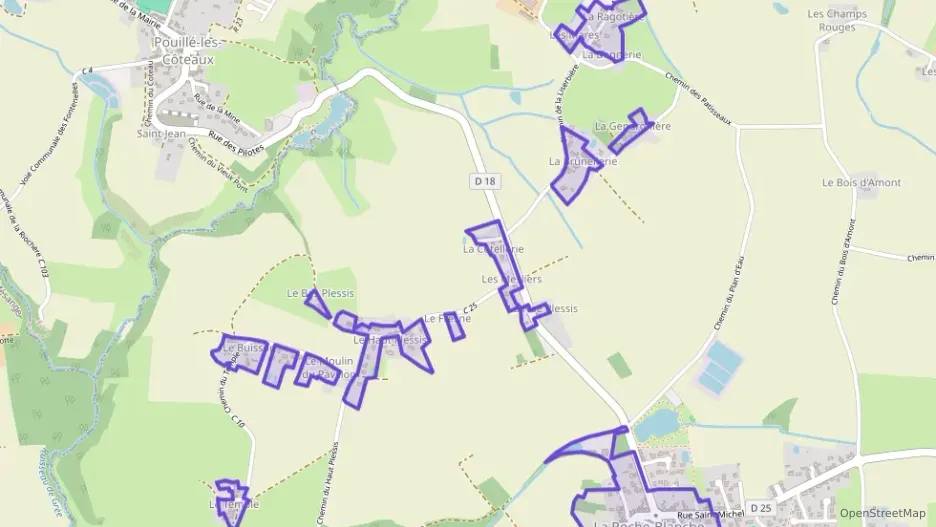 Maison 88 m² quatre pièces à vendre à La Roche-Blanche