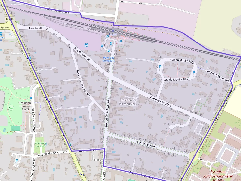 Maison 118 m² cinq pièces à vendre à Luçon Maison 118 m² cinq pièces à vendre à Luçon