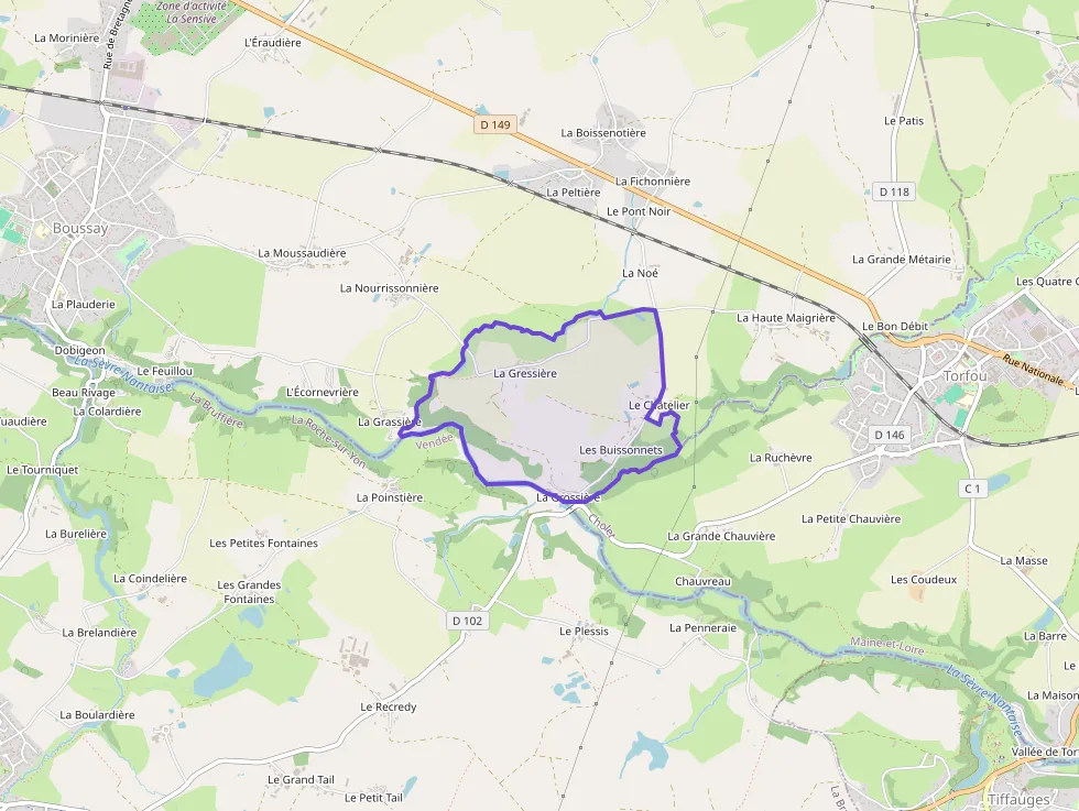 Maison 72 m² quatre pièces à vendre à Boussay