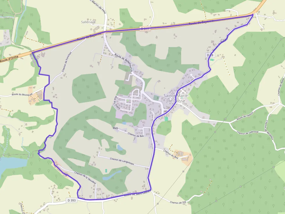 Maison 107 m² quatre pièces à vendre à Sainte-Marie-de-Gosse