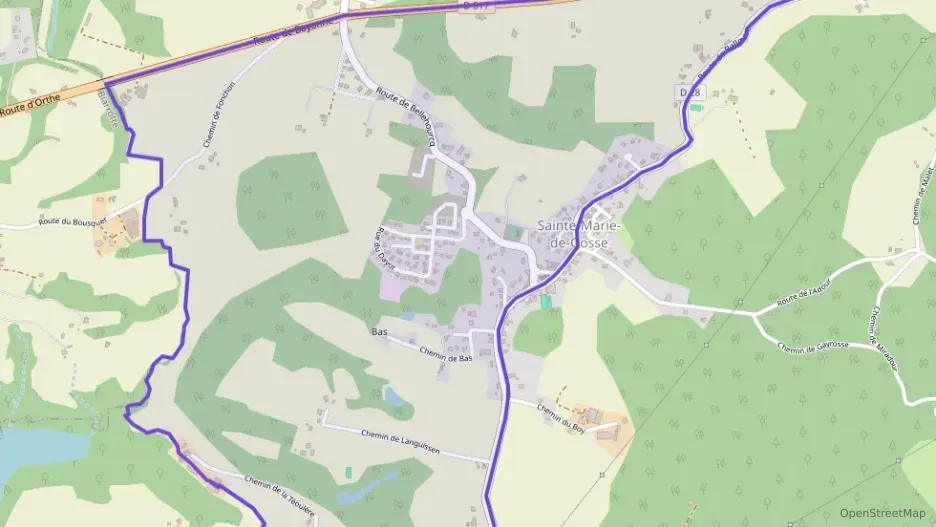 Maison 107 m² quatre pièces à vendre à Sainte-Marie-de-Gosse