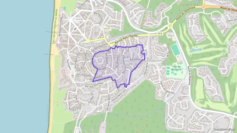 Maison 68 m² trois pièces à vendre à Lacanau