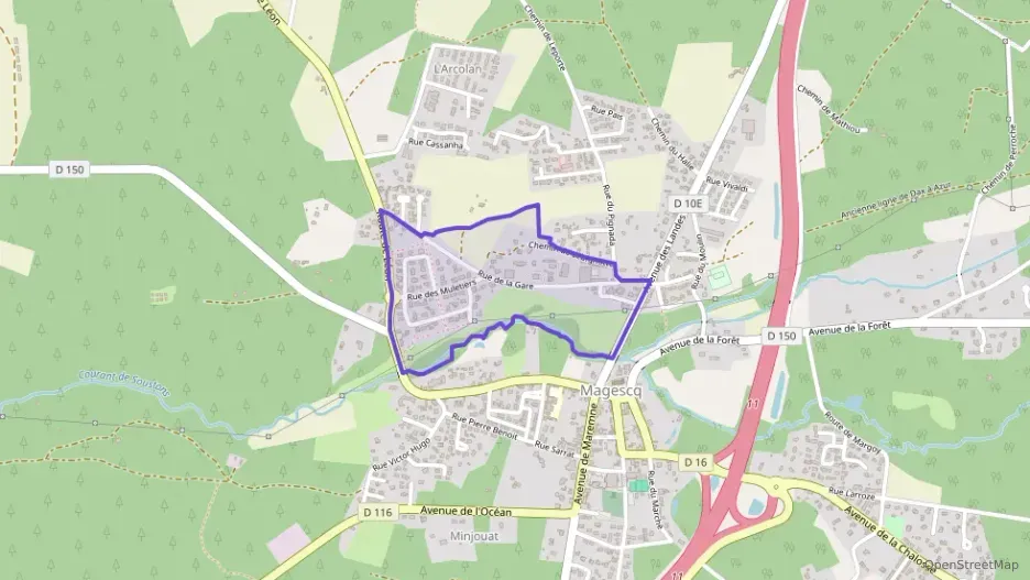 Maison 113 m² quatre pièces à vendre à Magescq Maison 113 m² quatre pièces à vendre à Magescq