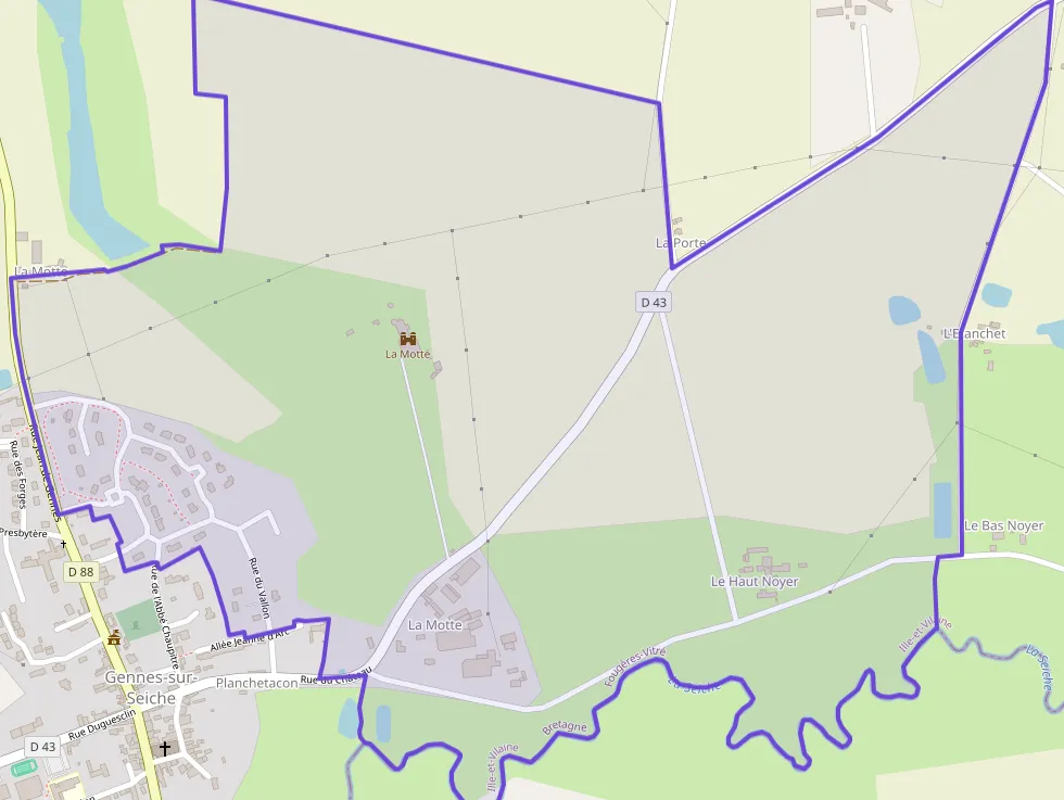 Maison 102 m² quatre pièces à vendre à Gennes-sur-Seiche