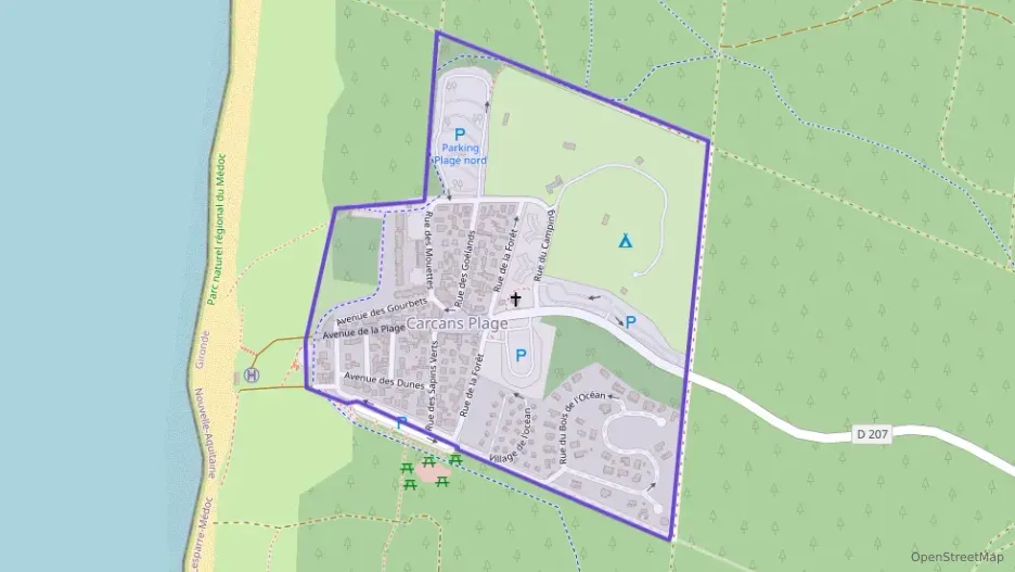 Maison 50 m² trois pièces à vendre à Carcans