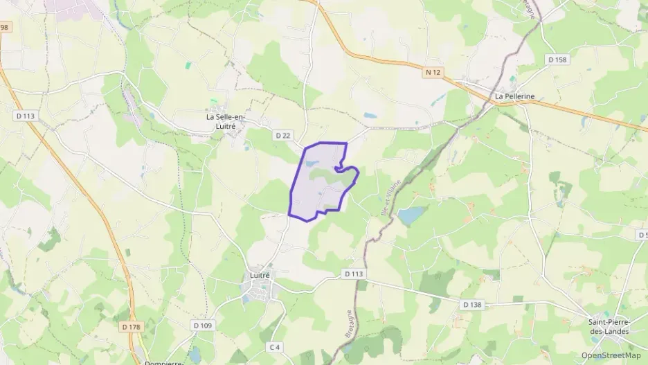 Maison 70 m² trois pièces à vendre à Luitré-Dompierre