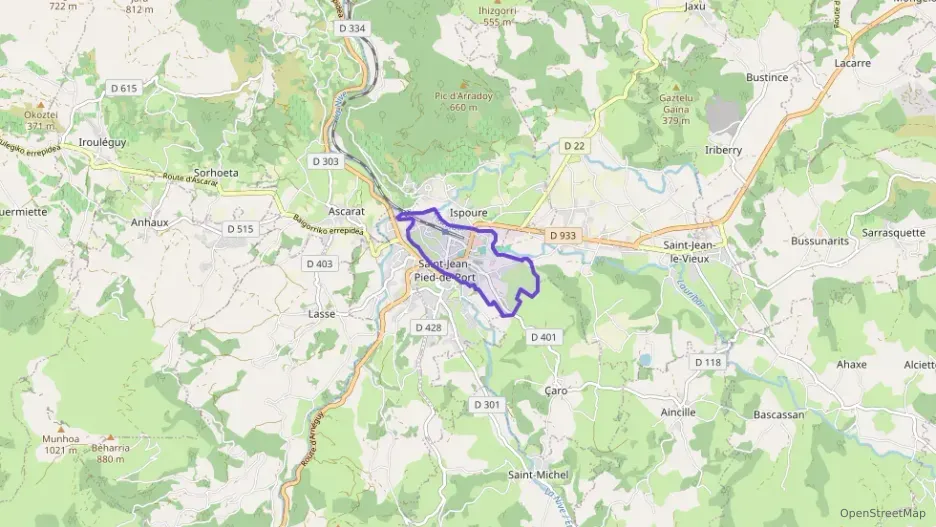 Maison 85 m² trois pièces à vendre à Saint-Jean-Pied-de-Port Maison 85 m² trois pièces à vendre à Saint-Jean-Pied-de-Port