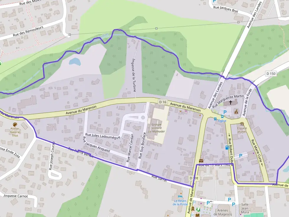 Maison 90 m² quatre pièces à vendre à Magescq