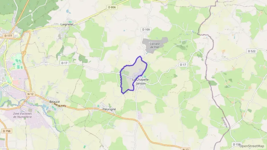 Maison 81 m² trois pièces à vendre à La Chapelle-Fleurigné