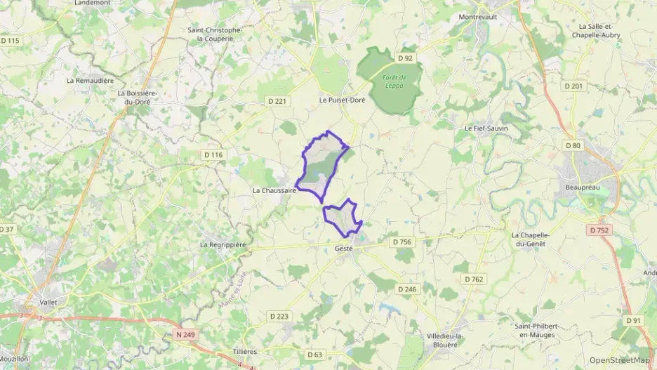 Maison 126 m² cinq pièces à vendre à Beaupréau-en-Mauges