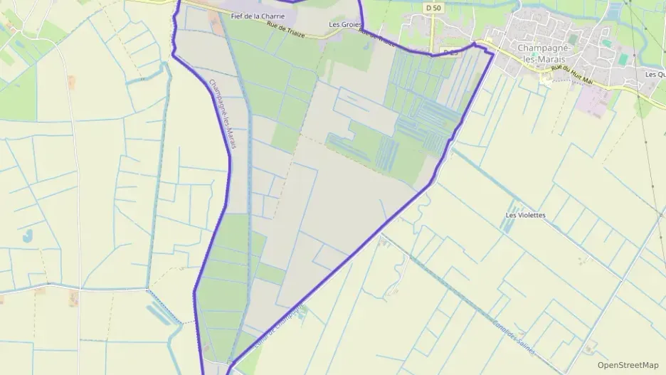 Maison 80 m² trois pièces à vendre à Champagné-les-Marais Maison 80 m² trois pièces à vendre à Champagné-les-Marais