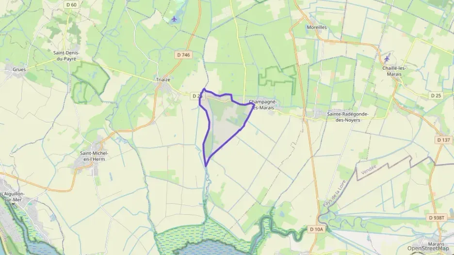 Maison 80 m² trois pièces à vendre à Champagné-les-Marais Maison 80 m² trois pièces à vendre à Champagné-les-Marais