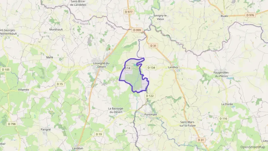 Maison 134 m² trois pièces à vendre à Louvigné-du-Désert