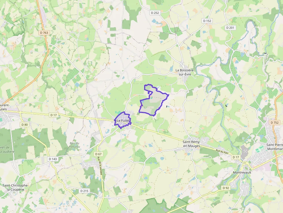 Maison 90 m² quatre pièces à vendre à Montrevault-sur-Èvre