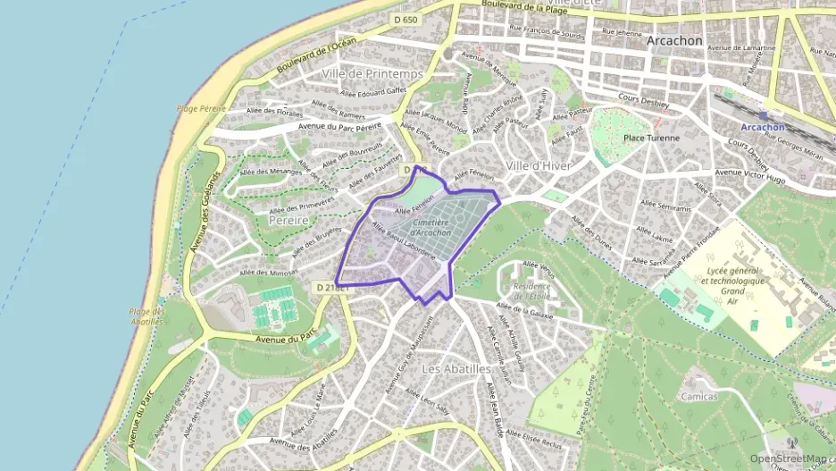 Maison 122 m² quatre pièces à vendre à Arcachon