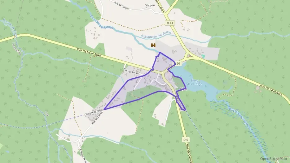 Maison 46 m² deux pieces à vendre à Uza Maison 46 m² deux pieces à vendre à Uza