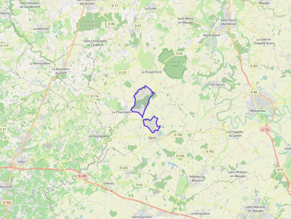 Maison 88 m² quatre pièces à vendre à Beaupréau-en-Mauges