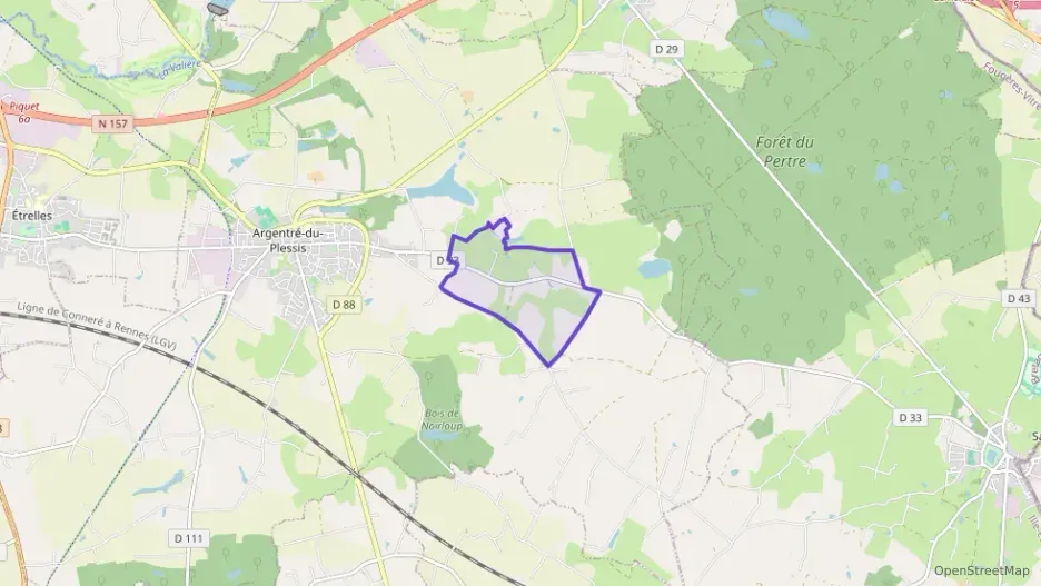 Maison 140 m² sept pièces à vendre à Argentré-du-Plessis Maison 140 m² sept pièces à vendre à Argentré-du-Plessis