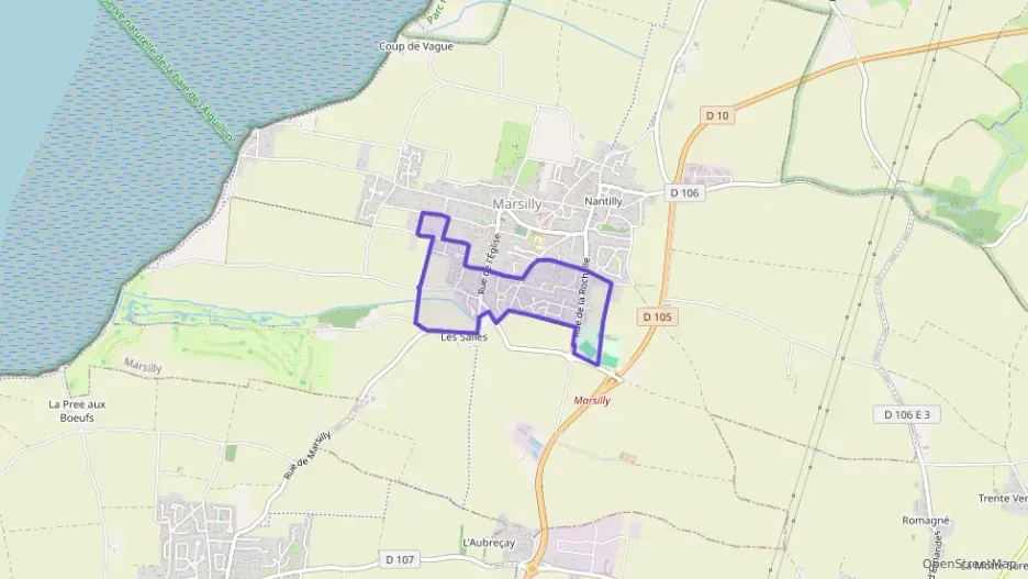 Maison 73 m² quatre pièces à vendre à Marsilly