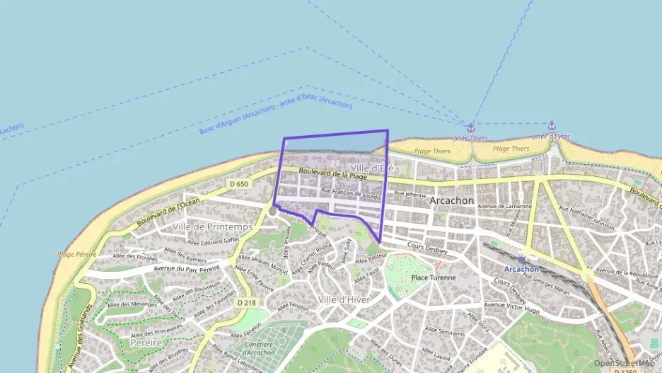 Maison 77 m² quatre pièces à vendre à Arcachon