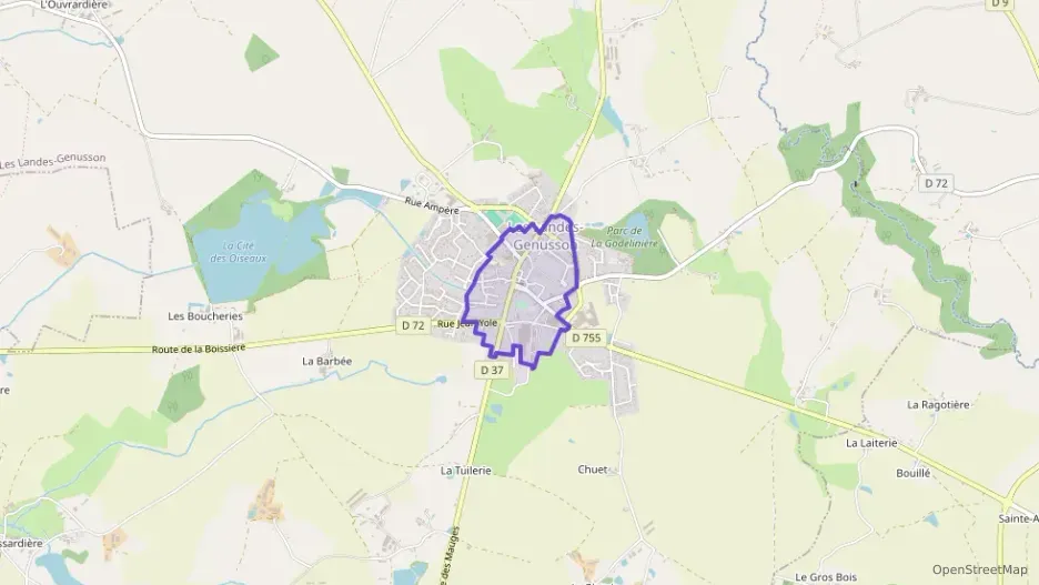 Maison 110 m² quatre pièces à vendre à Les Landes-Genusson