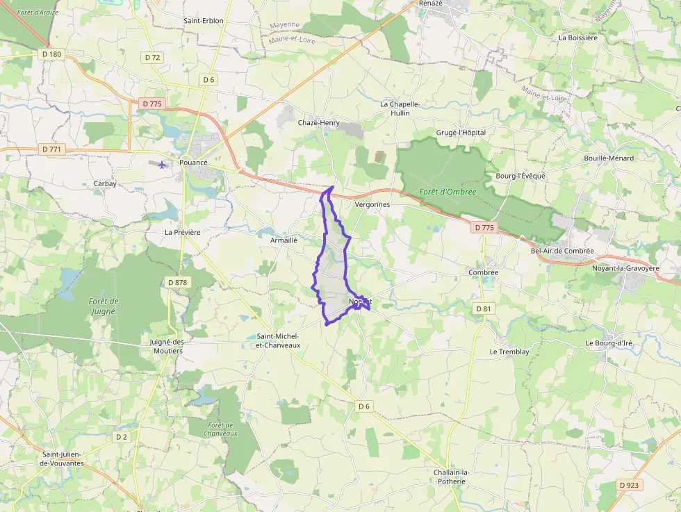 Maison 115 m² quatre pièces à vendre à Ombrée d`Anjou