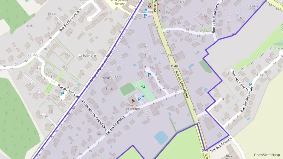 Maison 91 m² quatre pièces à vendre à Sainte-Cécile