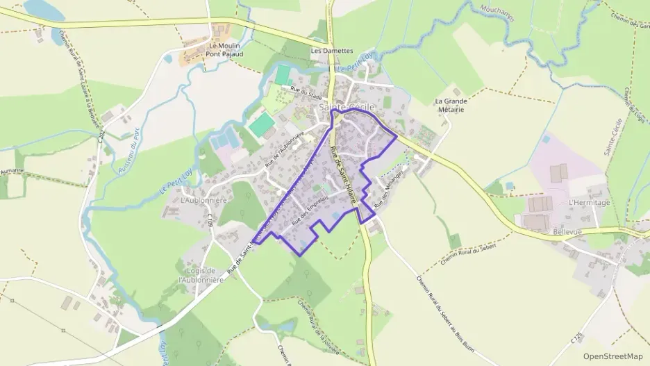 Maison 91 m² quatre pièces à vendre à Sainte-Cécile