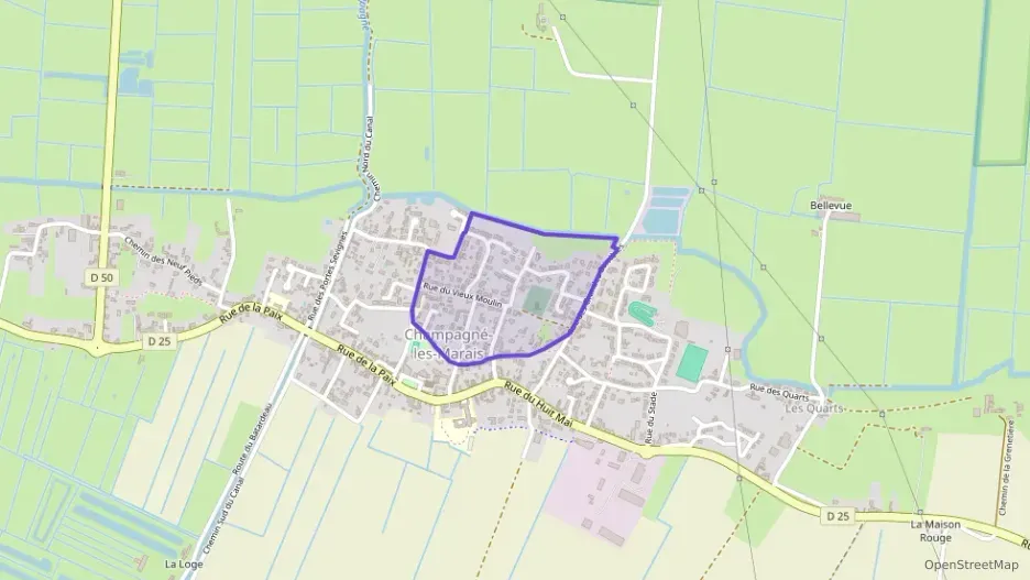 Maison 87 m² quatre pièces à vendre à Champagné-les-Marais Maison 87 m² quatre pièces à vendre à Champagné-les-Marais