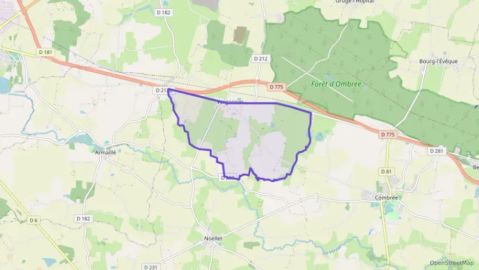 Maison 73 m² trois pièces à vendre à Ombrée d`Anjou