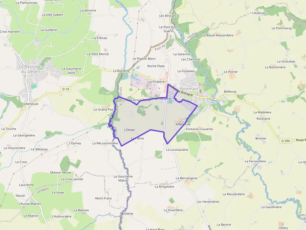 Maison 63 m² trois pièces à vendre à Pontmain