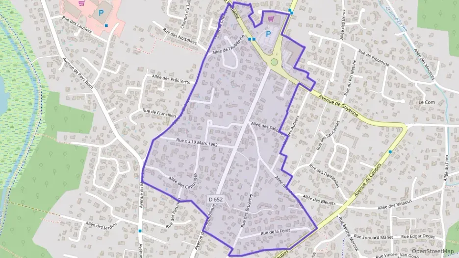 Maison 70 m² trois pièces à vendre à Biscarrosse