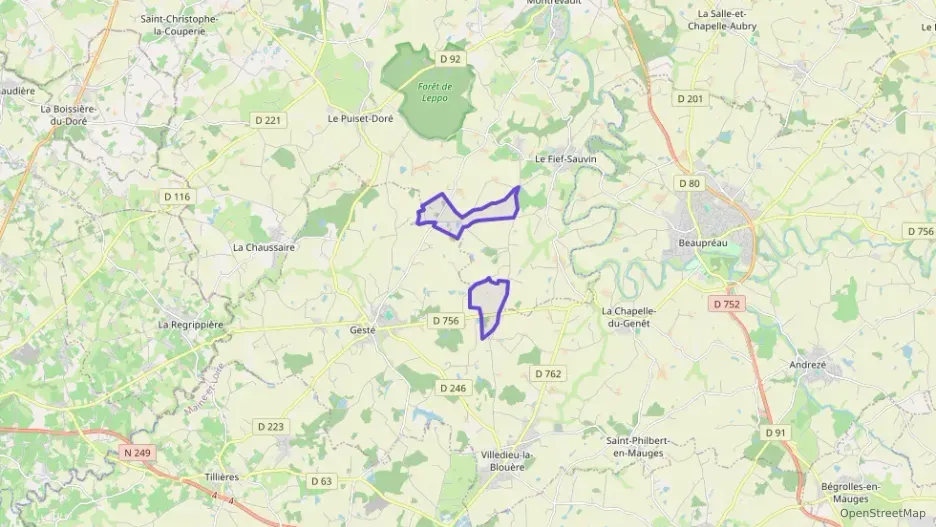 Maison 89 m² trois pièces à vendre à Montrevault-sur-Èvre Maison 89 m² trois pièces à vendre à Montrevault-sur-Èvre