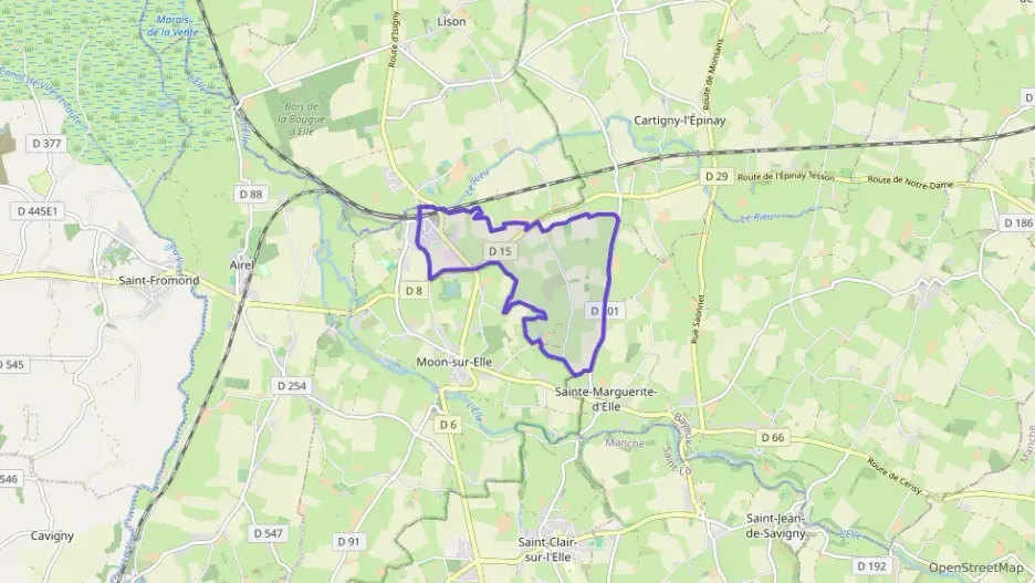 Maison 106 m² sept pièces à vendre à Sainte-Marguerite-d`Elle Maison 106 m² sept pièces à vendre à Sainte-Marguerite-d`Elle