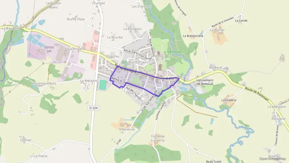 Maison 61 m² trois pièces à vendre à Pontmain