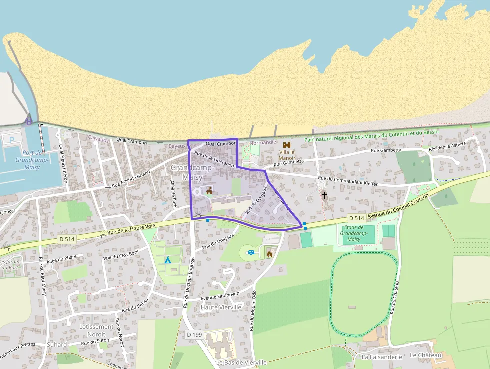 Maison 80 m² quatre pièces à vendre à Grandcamp-Maisy