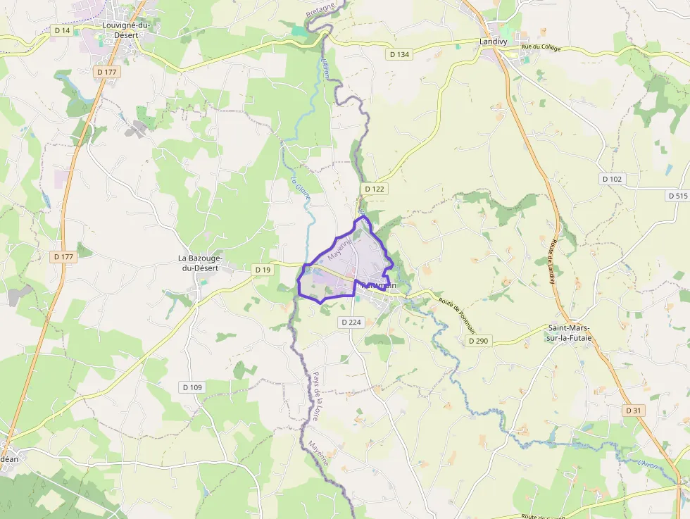 Maison 69 m² trois pièces à vendre à Pontmain