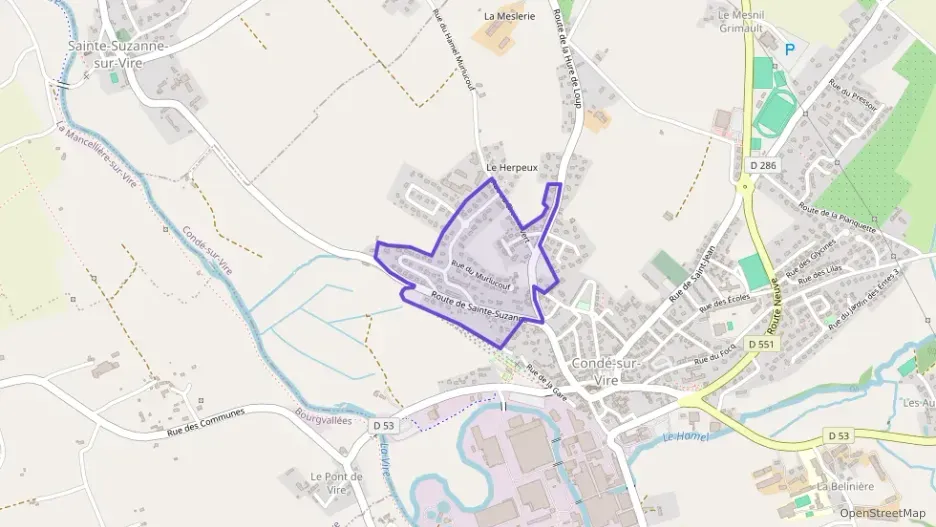 Maison 72 m² quatre pièces à vendre à Condé-sur-Vire