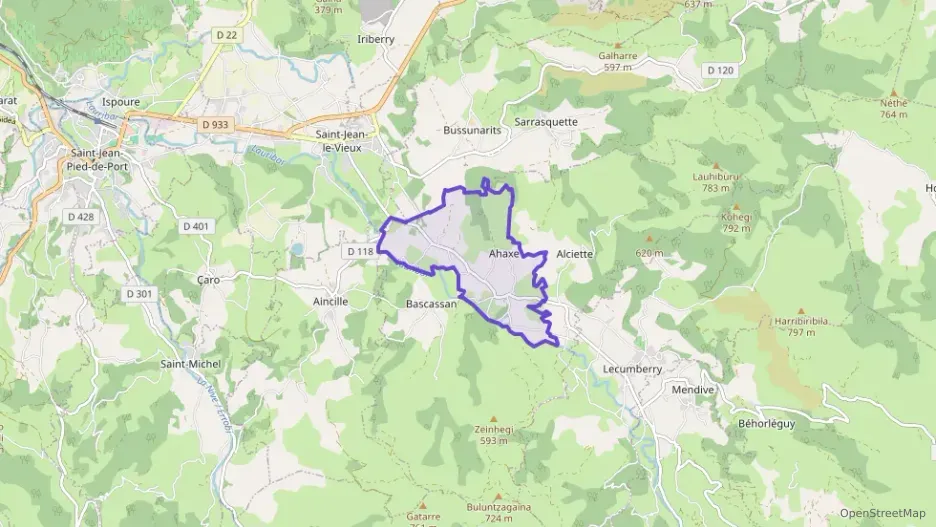 Maison 102 m² quatre pièces à vendre à Ahaxe-Alciette-Bascassan