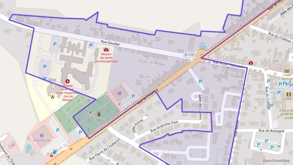 Maison 79 m² trois pièces à vendre à Renazé