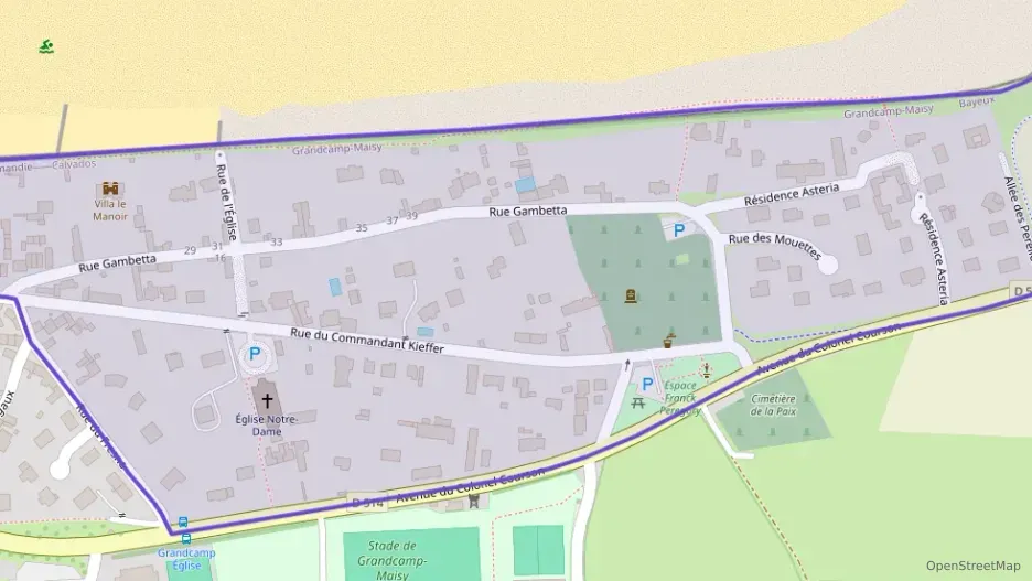 Maison 93 m² six pièces à vendre à Grandcamp-Maisy Maison 93 m² six pièces à vendre à Grandcamp-Maisy