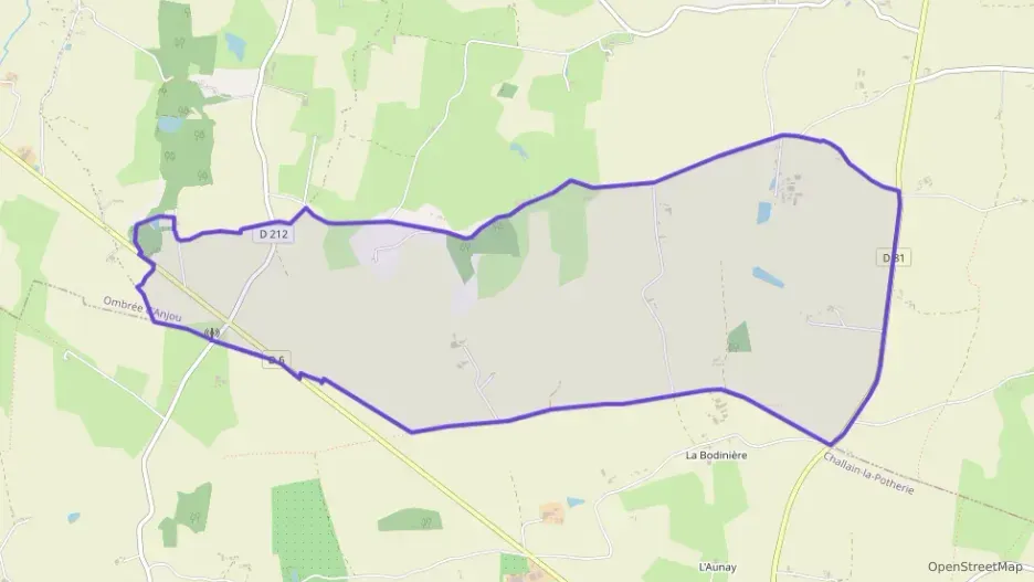 Maison 109 m² quatre pièces à vendre à Ombrée d`Anjou Maison 109 m² quatre pièces à vendre à Ombrée d`Anjou