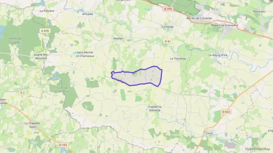 Maison 109 m² quatre pièces à vendre à Ombrée d`Anjou Maison 109 m² quatre pièces à vendre à Ombrée d`Anjou